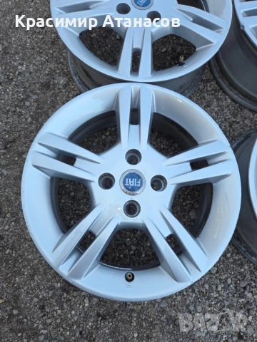 Алуминиеви джанти за Фиат Гранде пунто 15 Цола. , снимка 6 - Гуми и джанти - 54014899