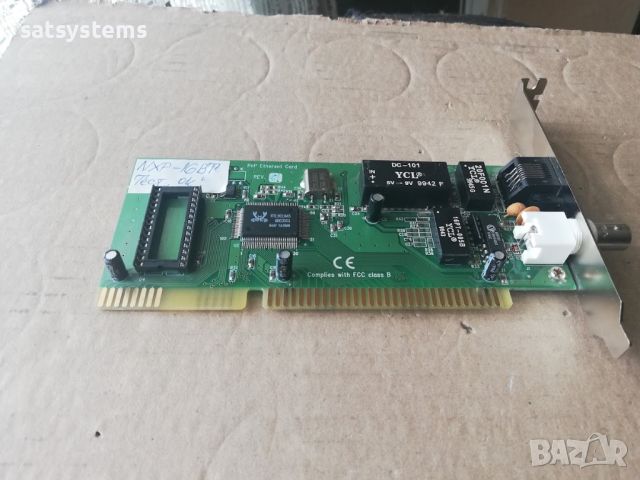 Maxtech NXP-16BT Network Ethernet Controller Card 16-Bit ISA, снимка 5 - Мрежови адаптери - 46460420