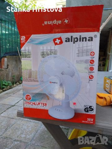 Вентилатор Alpina.