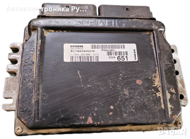 компютър VOLVO S40 V40 2.0 SIEMENS, S118245003D, S118245003 D, P30614651, C00A 651 