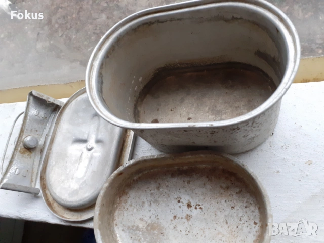 старо алуминиево немско канче за храна Panther, снимка 5 - Антикварни и старинни предмети - 53498234