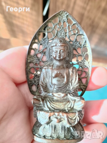 Бронзов Буда-49, снимка 7 - Колекции - 52942634