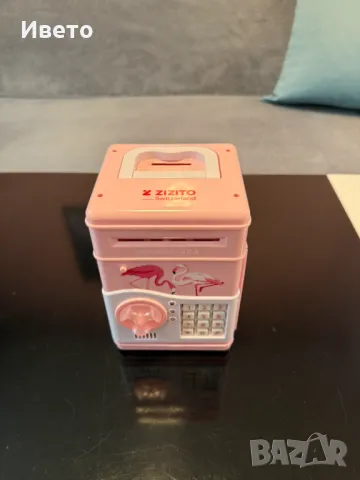 Играчка сейф със 7 вида музика, Safe bank, розов, снимка 2 - Други - 50423535