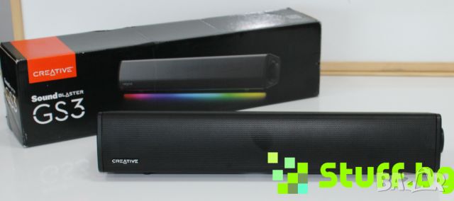 Soundbar Creative Sound Blaster GS3, Bluetooth,USB-C,SUPERWIDE RGB, снимка 2 - Тонколони - 46068955