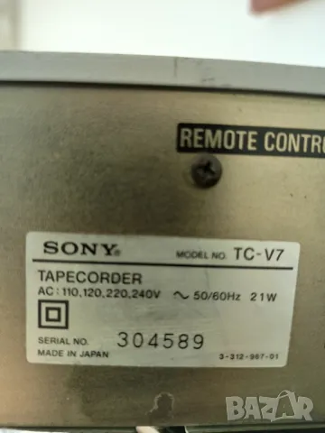 SONY TC- V7, снимка 3 - Декове - 47688835