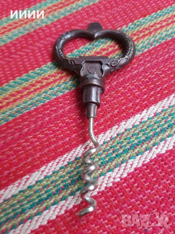 Тирбушон ключ отвертка , снимка 2 - Антикварни и старинни предмети - 53273799