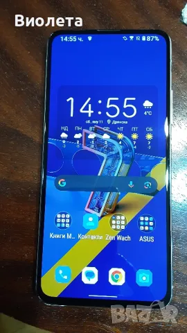 ASUS Zenfone 7 Pro , Dual Sim 256GB,8GB RAM,5G , Pastel White , slot za Mikro SD karta, снимка 4 - Asus - 48641868