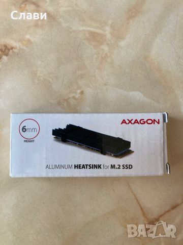 Охладител за SSD, NVME Axagon нов , снимка 3 - Други - 46246961