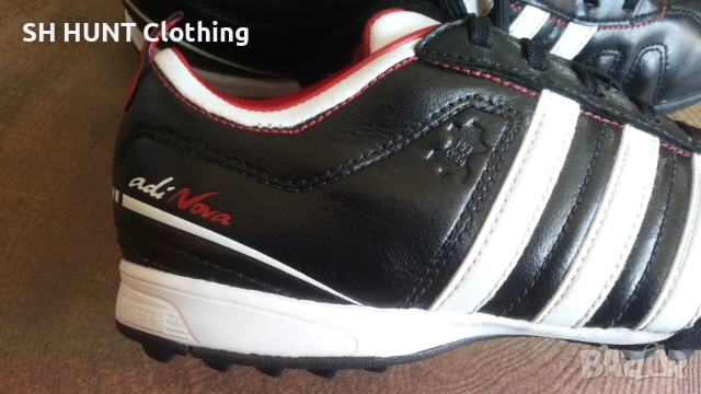 Adidas AdiNova Football Astro Turf Leather Размер EUR 38 / UK 5 стоножки естествена кожа 195-14-S, снимка 3 - Футбол - 52652272