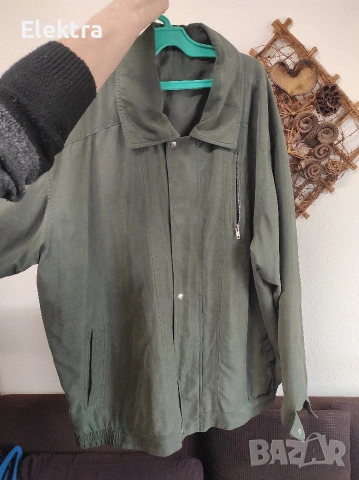 Мъжко тънко яке, голям размер