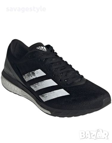 Мъжки маратонки ADIDAS Adizero Boston 9 Boost Running Shoes Black, снимка 3 - Маратонки - 46321924