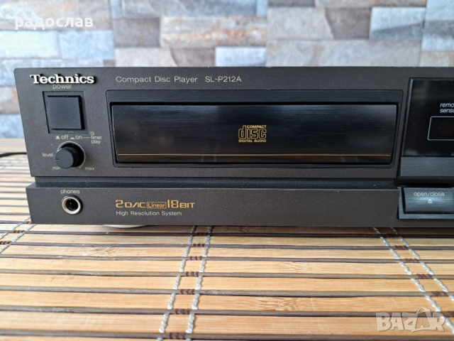 Technics SL-P 212 A, снимка 2 - Ресийвъри, усилватели, смесителни пултове - 53632673