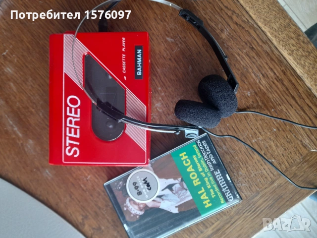 Bahman портативен стерео касетофон тип Walkman / Уокмен / Уолкмен, снимка 2 - Други - 53405026