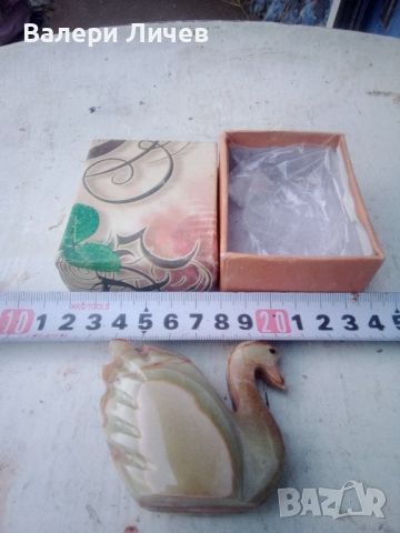 Лебед в подаръчна кутия , снимка 2 - Декорация за дома - 46415670