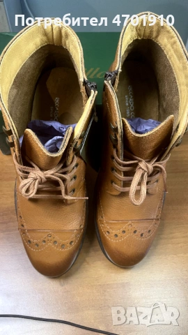 Зимни ботуши от естествена кожа от Riccardo Colli, снимка 3 - Мъжки боти - 53019064