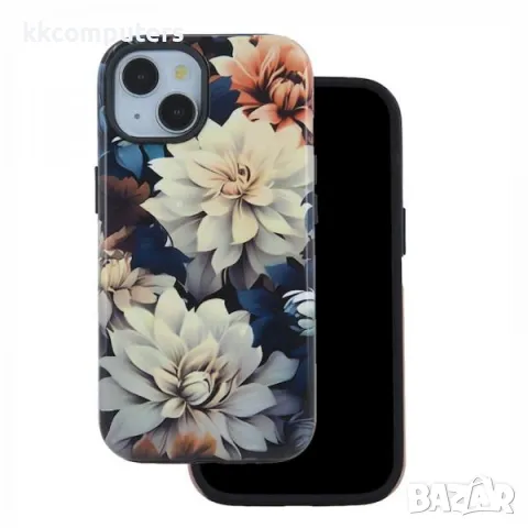 Калъф силикон Decor Spring за iPhone 15 6.1 Баркод : 3129861, снимка 1 - Резервни части за телефони - 47137588