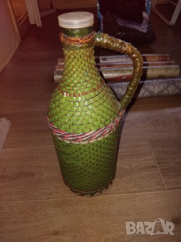 СТЪКЛЕНА ДАМАДЖАНА, снимка 2 - Бидони, бурета и бъчви - 51001364