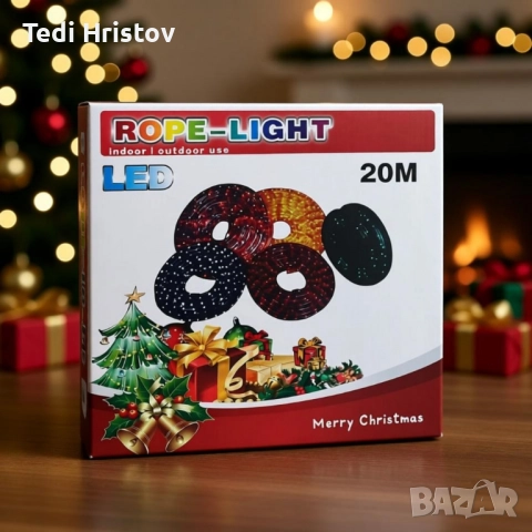 Led Коледен маркуч, снимка 2 - Лед осветление - 52449707