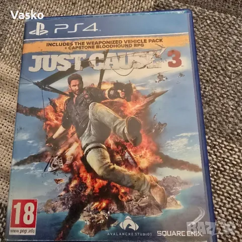 продавам Just Cause 3 PS4, снимка 1 - Игри за PlayStation - 49145271