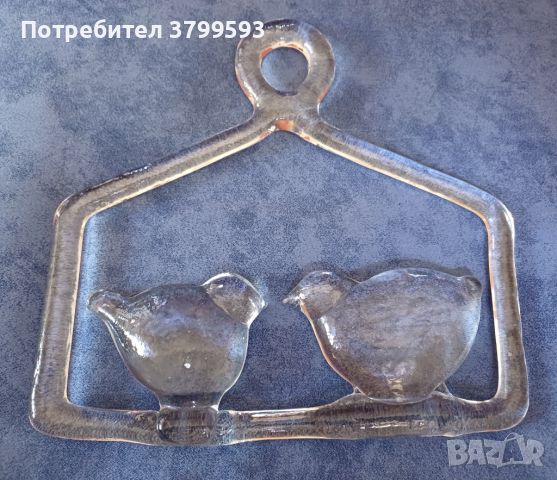 Винтидж стъклени декорации за окачване, снимка 3 - Антикварни и старинни предмети - 45092413