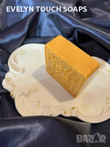 Сапунът козе мляко с куркума и джинджифил, снимка 3 - Козметика за тяло - 51239871