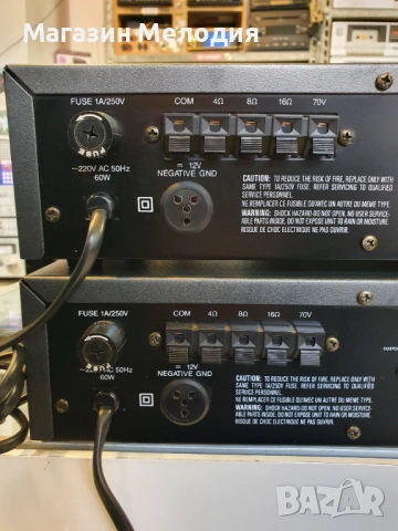 Усилвател Realistic MPA-30 В отлично техническо и визуално състояние., снимка 9 - Ресийвъри, усилватели, смесителни пултове - 47520019