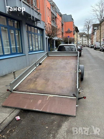 Немско Ремарке / Платформа с големи размери до 750 кг, снимка 5 - Ремаркета - 53421241