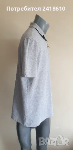 Lacoste 3/4 Zip  Pique Stretch Cotton Slim Fit Mens Size 5 - L НОВО! ОРИГИНАЛ! Мъжка Тениска!, снимка 3 - Тениски - 49924539