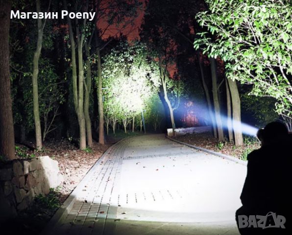 Водоустойчив led челник, 4 нива, USB, led лампа, регулируем, снимка 6 - Къмпинг осветление - 46205308