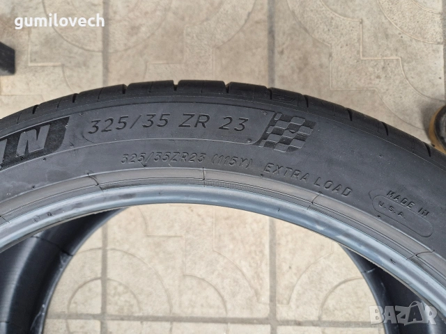 2бр.летни гуми 315/35/23 115Y Michelin Pilot Sport S , снимка 8 - Гуми и джанти - 54167954
