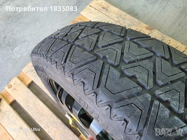 Резервна гума/патерица 17ка 5х112 Mercedes, снимка 3 - Гуми и джанти - 54288387