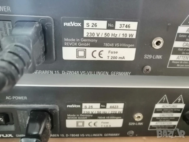 Аудиосистема REVOX ELEGANCE Усилвател, тунер, CD, снимка 10 - Аудиосистеми - 53896612