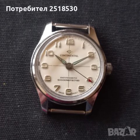 Continental swiss time, снимка 4 - Антикварни и старинни предмети - 49397222