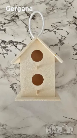 Къщичка за птици, декоративна. , снимка 3 - Градински мебели, декорация  - 49616664