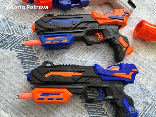 Бластер, Nerf, пистолет с въздух, снимка 2 - Други - 52106762