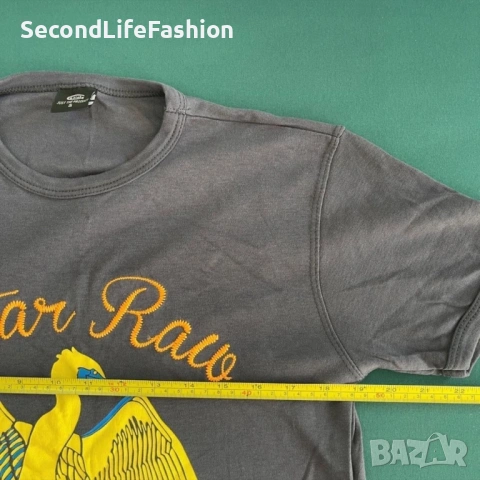 Мъжка тениска G-Star Raw размер S с птица, снимка 3 - Тениски - 53726441