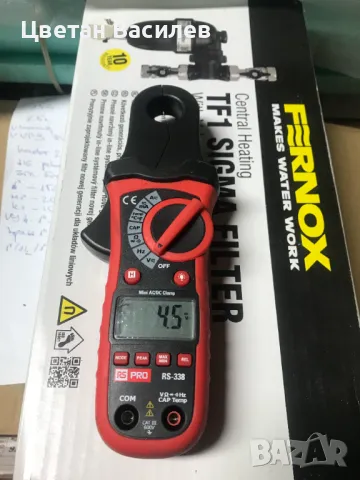 RS PRO Clamp Meter, 80A dc, Max Current 80A ac CAT III 600V, снимка 1 - Друга електроника - 47688881