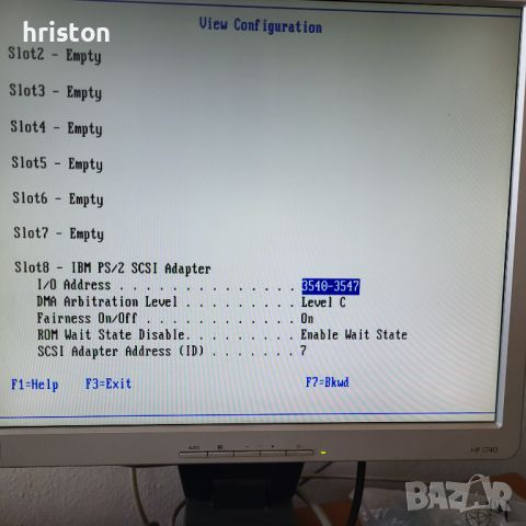Продавам оригинален компютър IBM PS/2, модел 65 за колекция., снимка 9 - За дома - 45975843