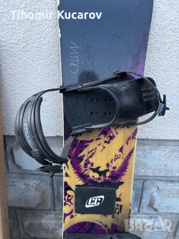 Сноуборд, снимка 2 - Скейтборд, ховърборд, уейвборд - 52580492