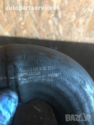 Тръба за въздушен вход 2.2 CDI за Mercedes W639 Vito (2003-2009) A6395280982, снимка 3 - Части - 54087821