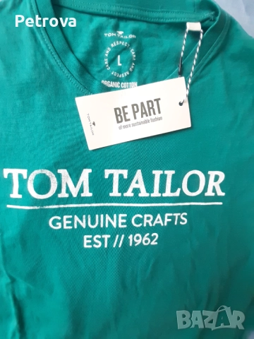 Нова мъжка тениска Tom Tailor/ L-XL, снимка 4 - Тениски - 52035685