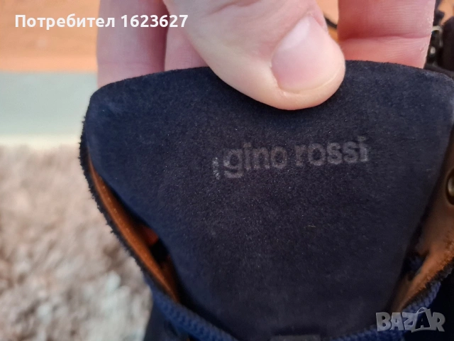 Gino Rossi Зимни обувки MI08-C798-800-01 Тъмносин, снимка 4 - Мъжки боти - 54010579