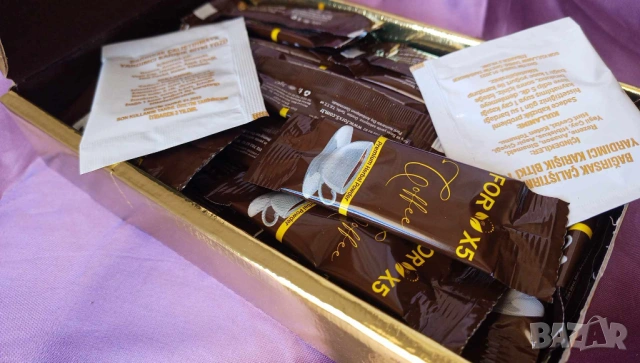 КАФЕ ЗА ОТСЛАБВАНЕ / COFFEE FORX5 детокс - 30 дози по 3 гр., снимка 2 - Хранителни добавки - 53827401