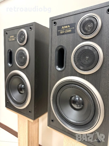 🔈Винтидж трилентови тонколони AIWA SX-Z95🔈, снимка 3 - Тонколони - 53938181