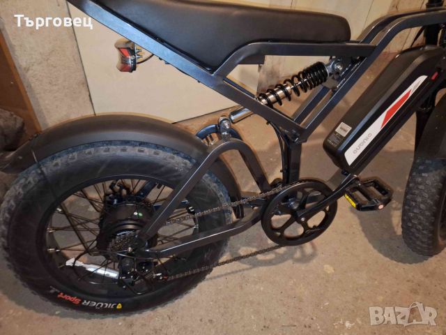 НОВ електрически велосипед EUENI FXH009 Pro Electric,Fat Bike,750W,48V,15A, снимка 5 - Велосипеди - 46197097