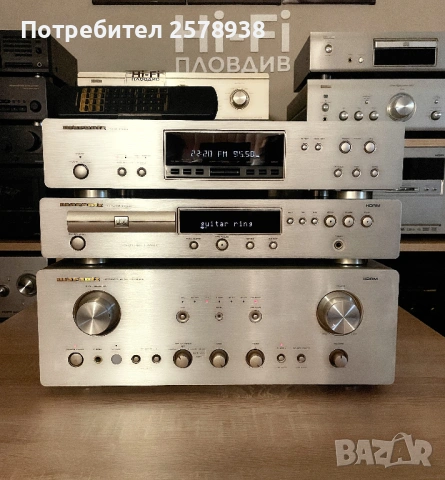 Сет на Marantz : Pm 8000 + CD 6000 + ST 6000 в топ състояние !!!, снимка 2 - Аудиосистеми - 53941693