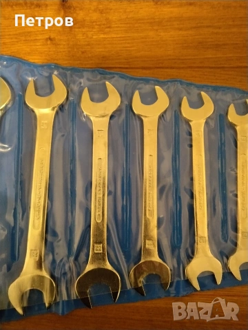 Продавам нов комплект гаечни ключове от 6 до 32 общо 12 бр., снимка 3 - Ключове - 53727470