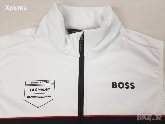 Porsche Motorsport x Boss Softshell Vest - Оригинален мъжки елек, снимка 10 - Якета - 49192289