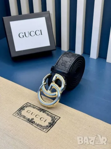 колани от естествена кожа gucci , снимка 5 - Колани - 49522000