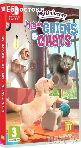 Игра за Nintendo Switch – „My Universe My Baby Chiens & Chats„ френска версия, снимка 1